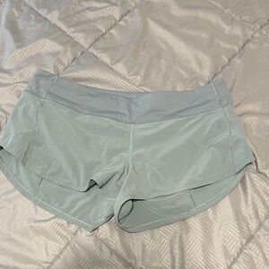 lululemon athletica Light Gray Athletic Shorts
